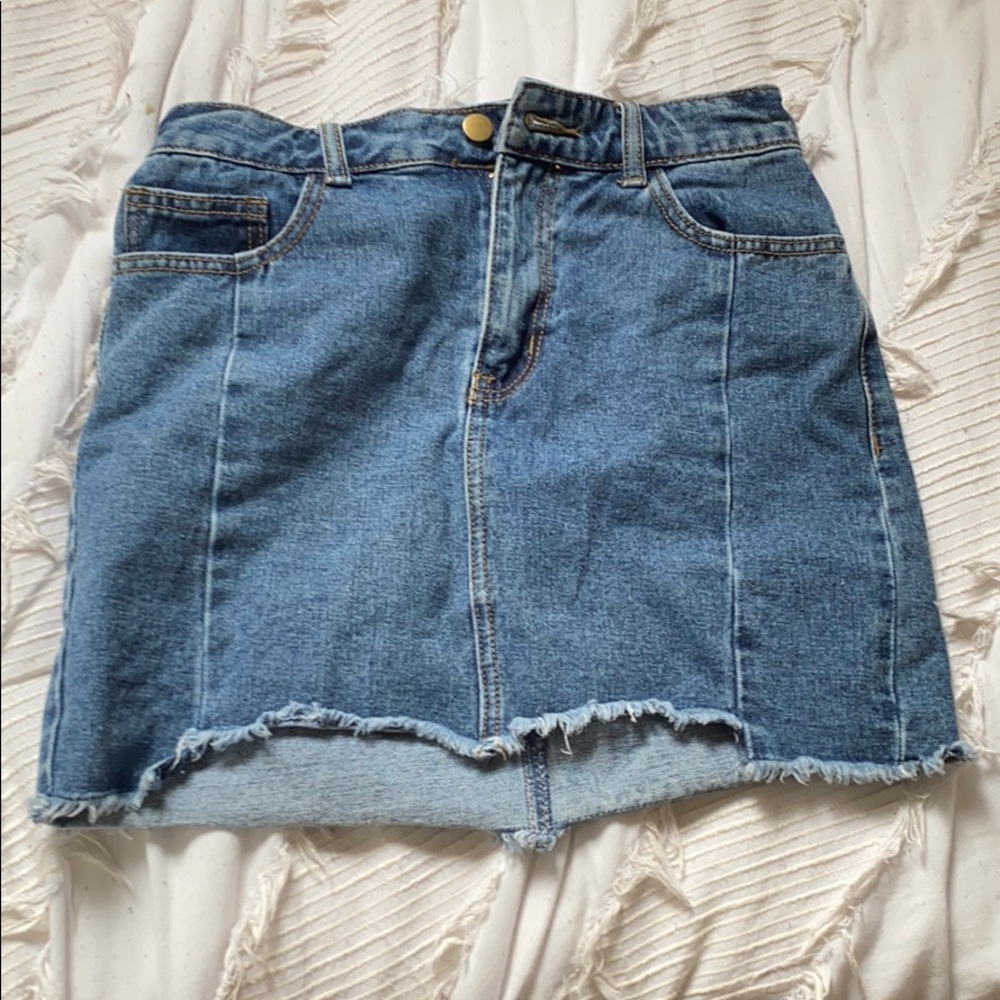 Jean skirt